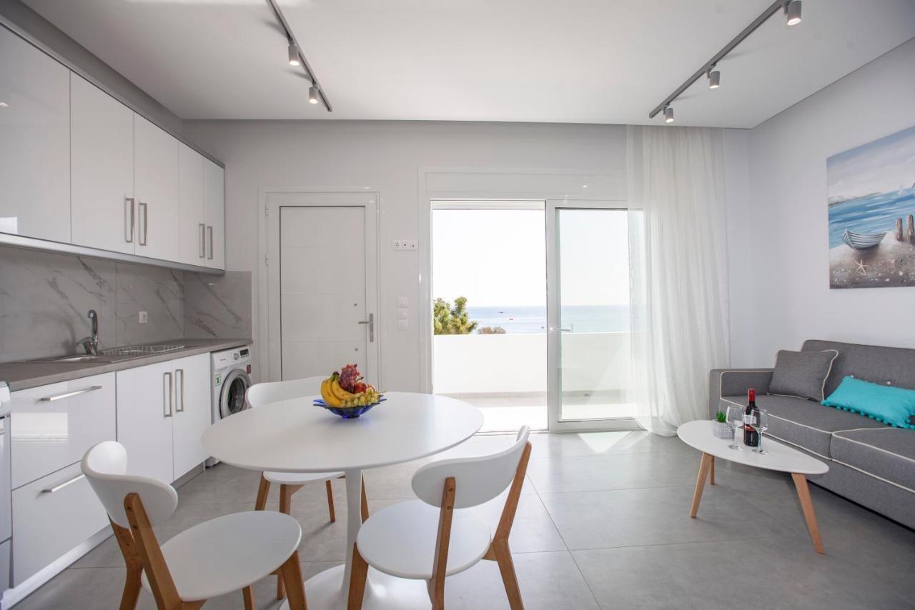 The Azure Blue Apt Faliraki Exterior foto